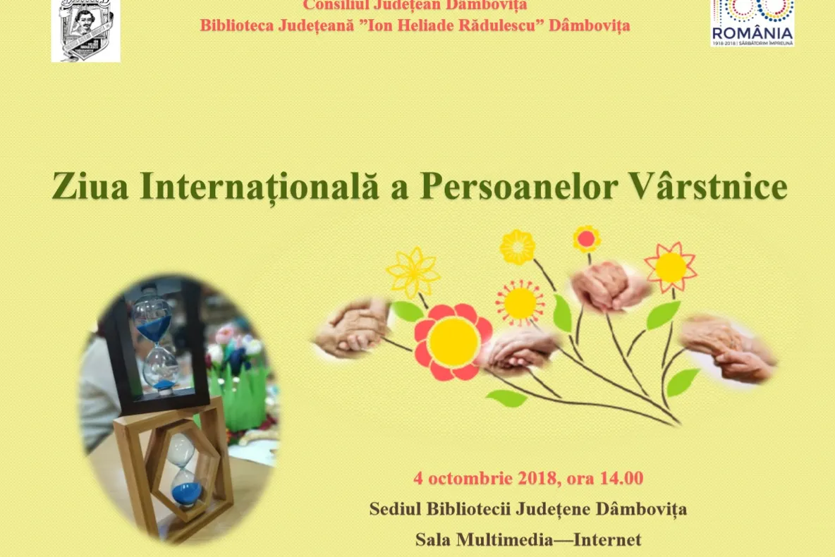 Program dedicat Zilei Internaţionale a Persoanelor Vârstnice, la Biblioteca Județeană