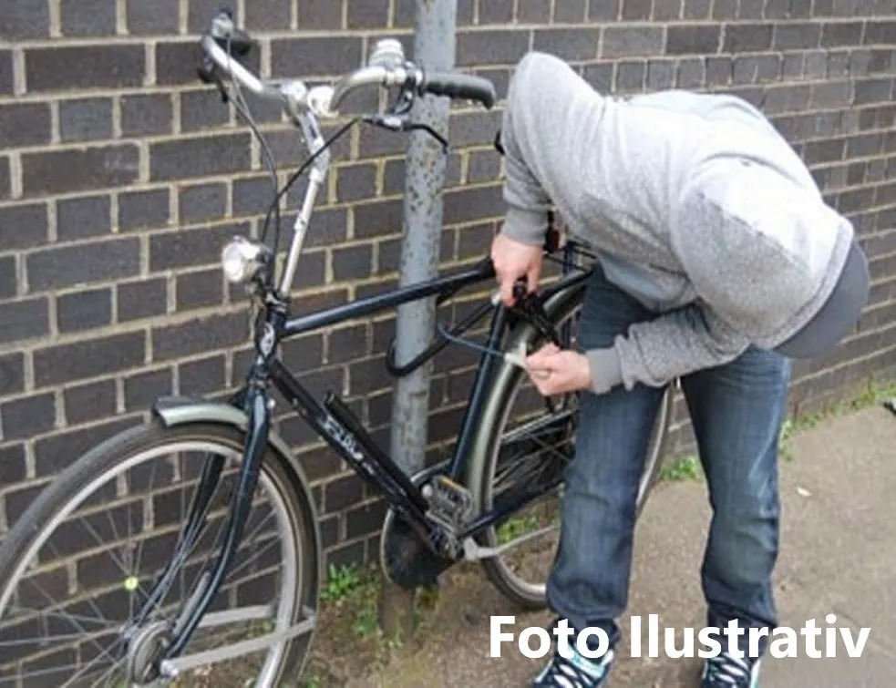 Doi tineri, surprinși în momentul în care fură trei biciclete