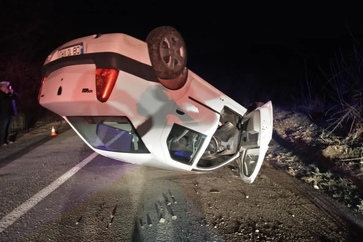 Foto-Video| Accident rutier la Moreni. DJ 720 a fost parțial blocat