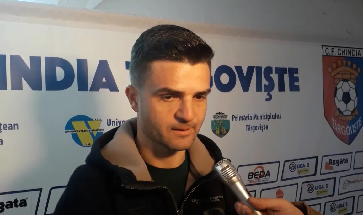 Video| Florin Bratu laudă Chindia , după ce a pierdut cu echipa sa, Aerostar Băcau, confruntarea cu dâmbovițenii