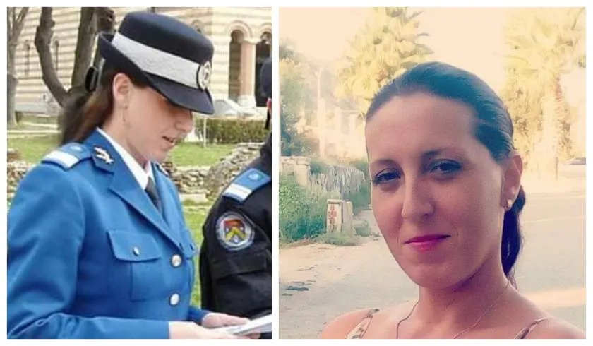 VIDEO Jandarmerița Alina Cocîrlă, condusă pe ultimul drum