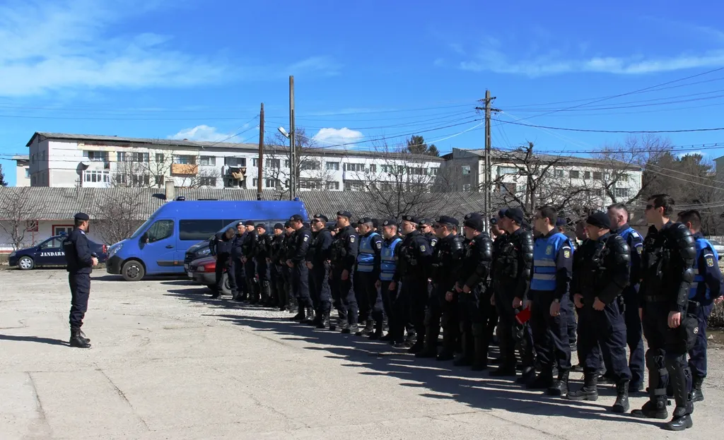 Meciul de handbal România - Lituania, are loc joi, la Târgoviște. Ce măsuri au luat jandarmii
