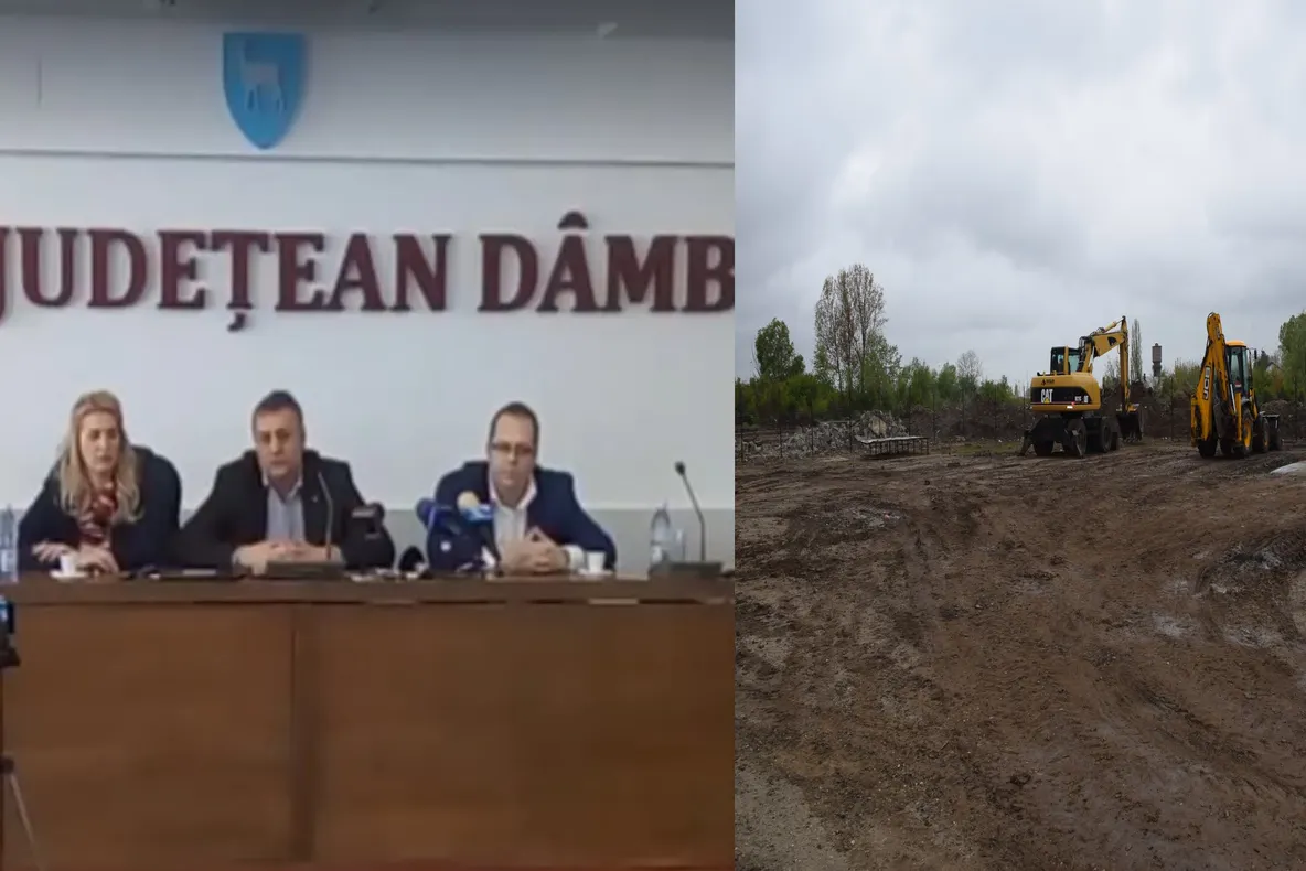 CJ Dâmbovița în "război" total cu constructorii de drumuri, realizate cu fonduri din PNDL