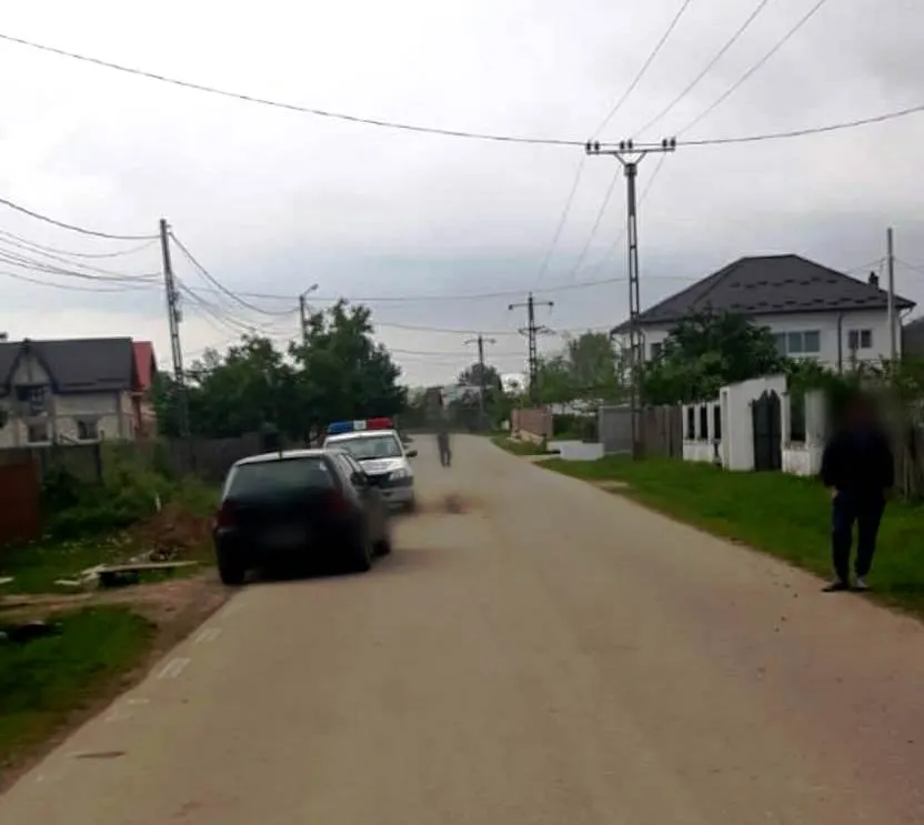 Copil de 5 ani, accident grav de o mașină