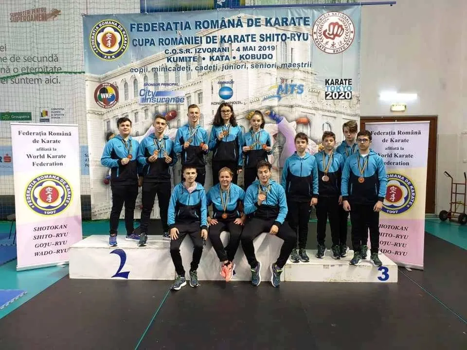 13 medalii pentru karateka de la CS Târgoviște la Cupa României