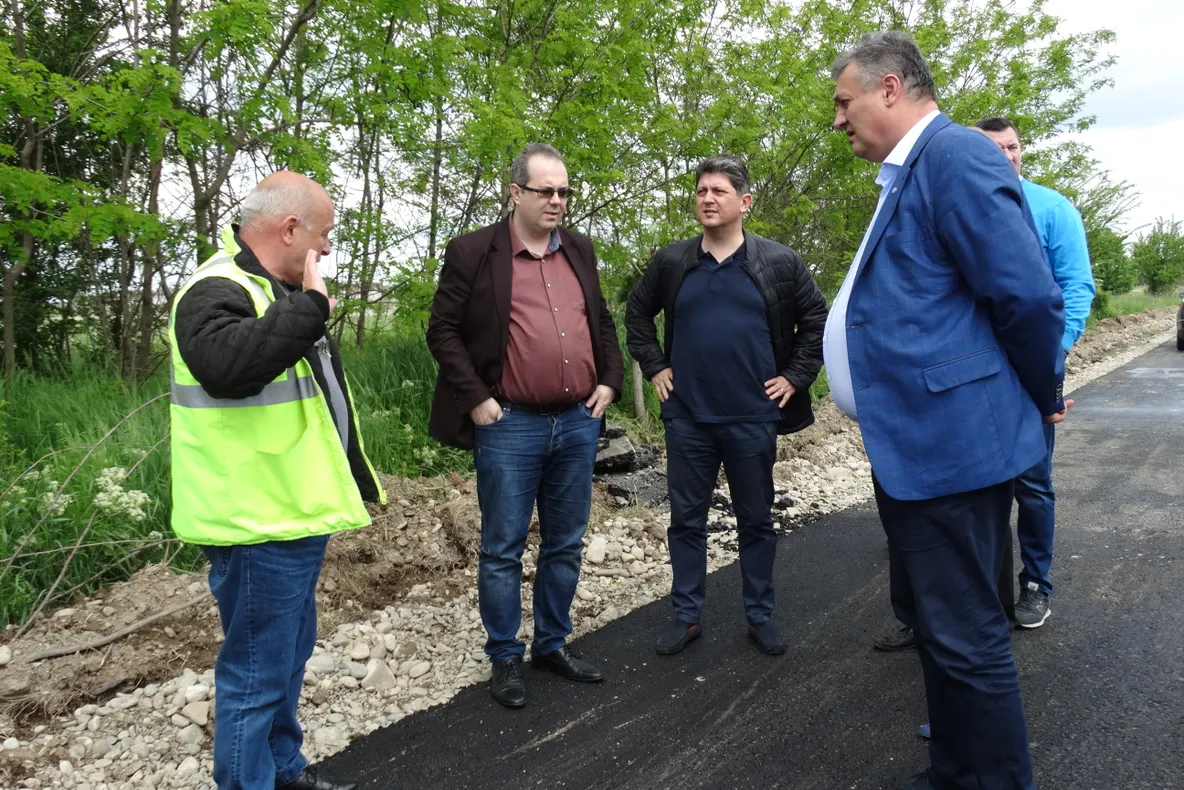 Conducerea CJD, vizită la obiectivele de investiții din buget propriu