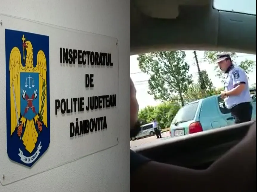 IPJ Dâmbovița reacționează, în cazul șoferului "restricționat" de la Târgoviște, din ziua de miting