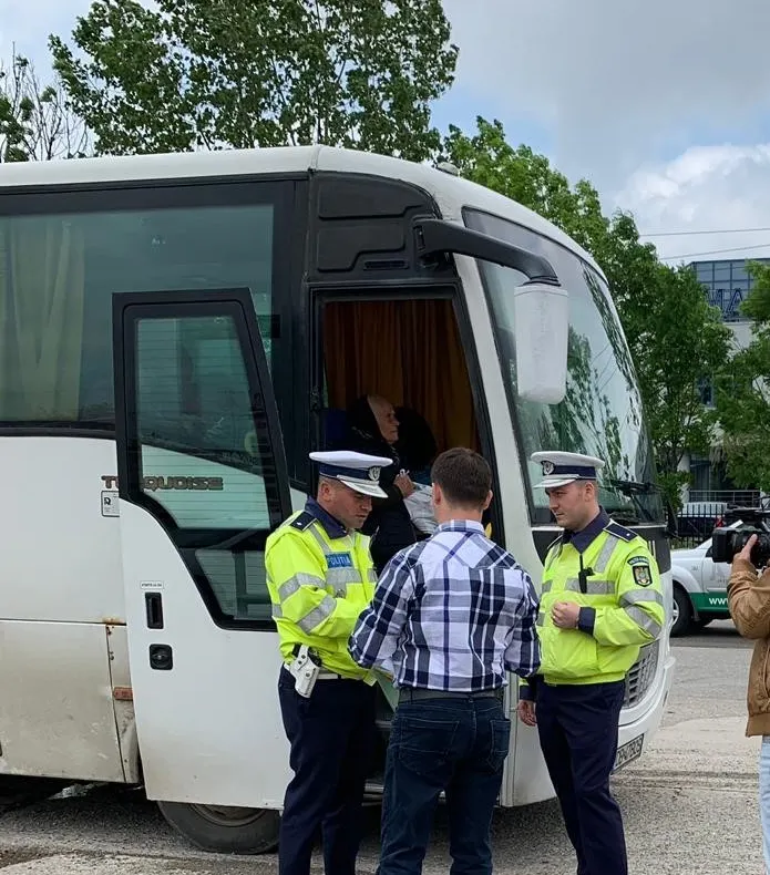 Acțiunea "Truck and Bus" la final: Sute de amenzi și 23 de mașini imobilizate, în Dâmbovița