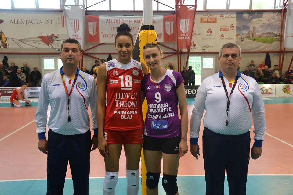 Volei feminin| CSM Târgoviște pierde la Blaj și își periclitează șansele la podium