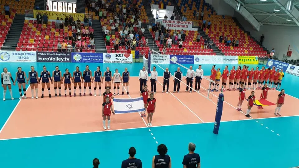 Volei feminin: România învinge Israelul și cu ajutorul unei jucătoare de la CSM Târgoviște