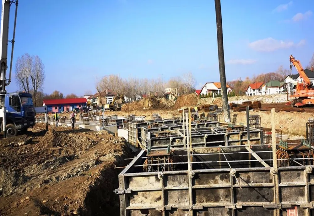 Foto| Reabilitarea stadionului "Eugen Popescu" din Târgoviște. Cele mai recente imagini