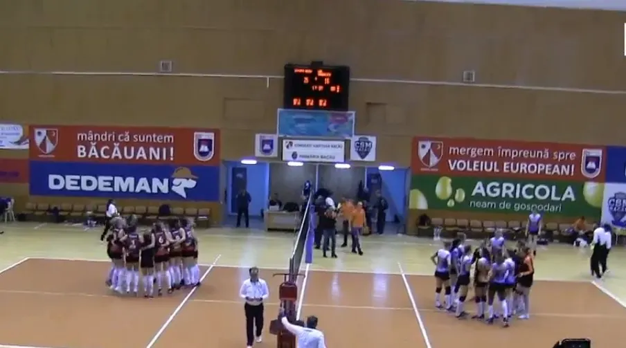 Volei feminin| Înfrângere clară pentru CSM Târgoviște, în partida cu Știința Bacău
