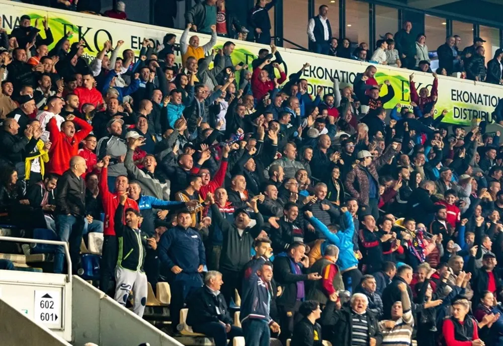 Surpriză în clasamentul suporterilor din Liga 1. Chindia Târgoviște se află chiar aproape de podium.