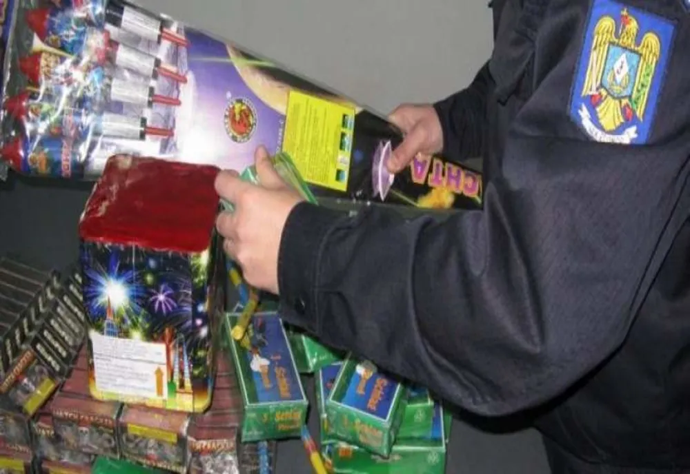 Punct final în acțiunea "Foc de artificii". 74 de tone de articole confiscate. 112 persoane au fost rănite de materialele pirotehnice
