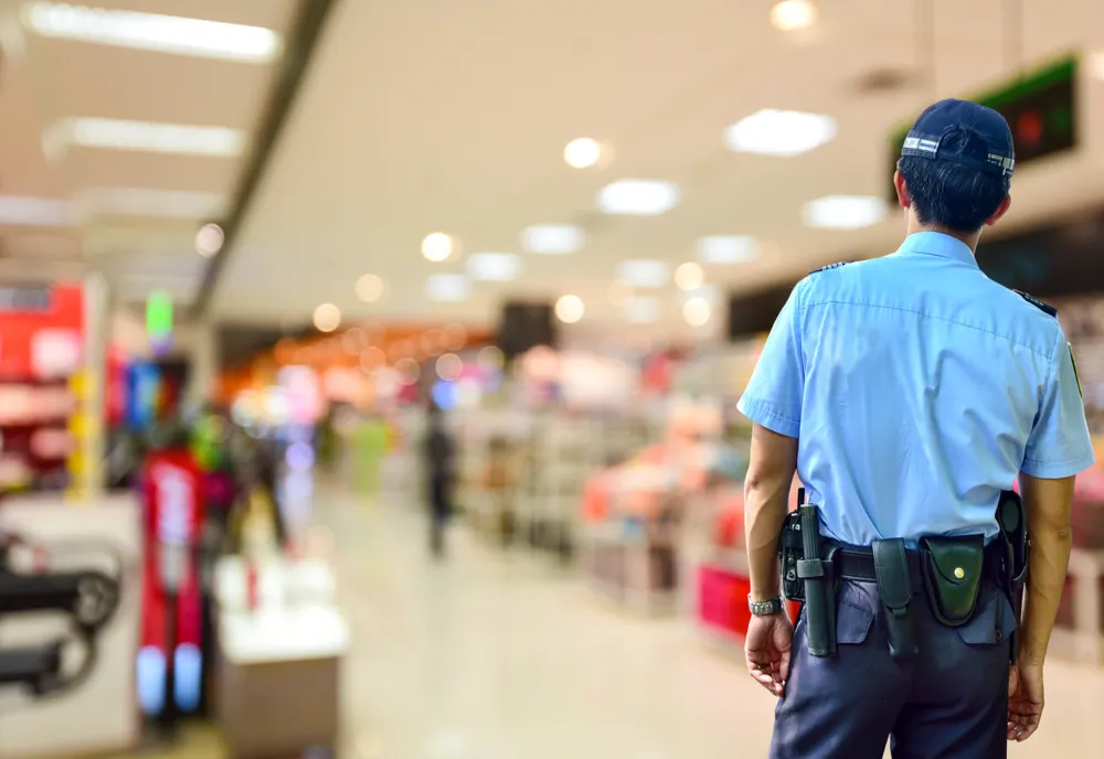 Un bărbat a fost prins furând alimente dintr-un supermarket târgoviștean. Avea arme albe asupra lui