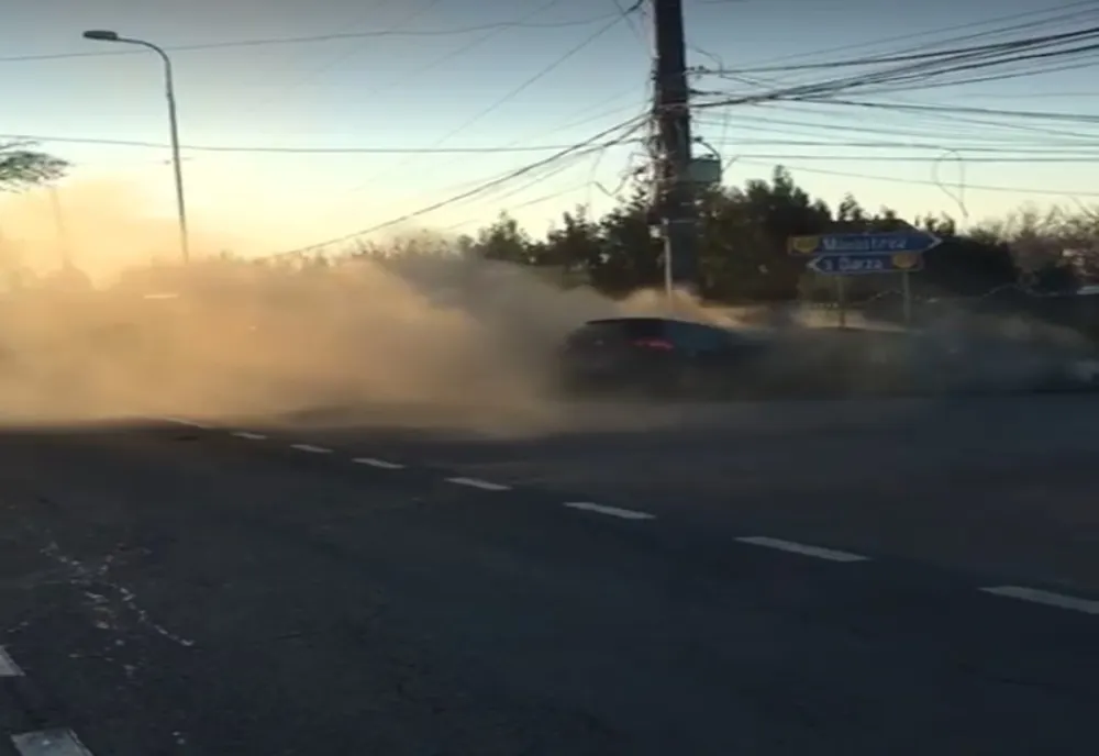 Accident pe DN 1 A, la Crevedia. Un bărbat a fost transportat de urgență la spital