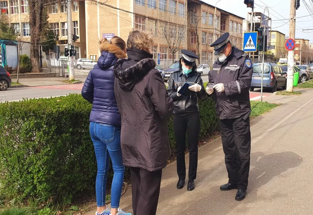 21 de sancțiuni pentru nerespectarea Ordonanței militare 3, la Târgoviște.