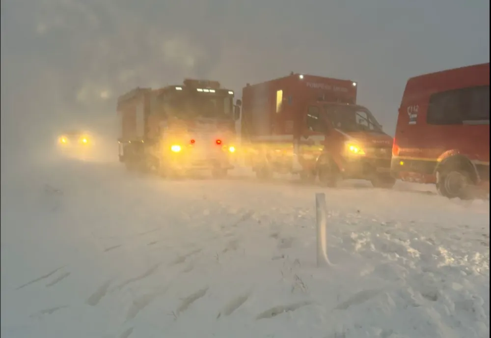 Autoritățile au închis A1, sensul spre București