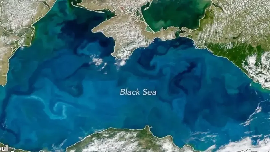 Marea Neagră a devenit turcoaz. Fenomenul, văzut din spațiu