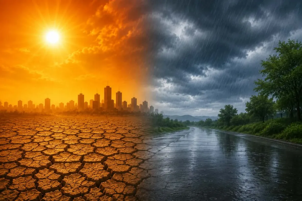 Vreme extremă în România. Caniculă în vest, ploi și vijelii în restul țării: ce spun meteorologii
