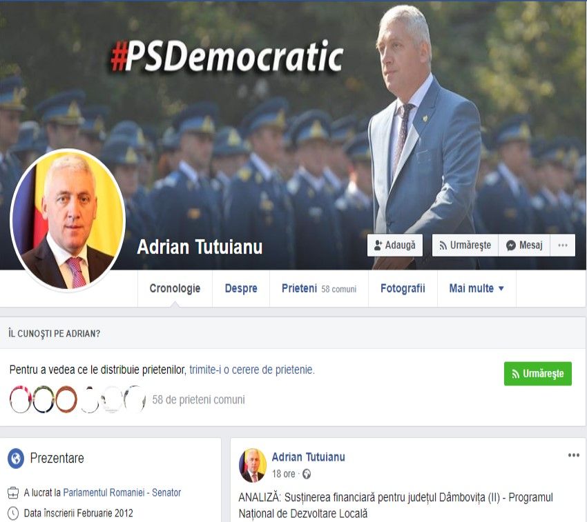 Adrian Țuțuianu- atacuri furibunde, pe facebook, la adresa foștilor colegi de partid