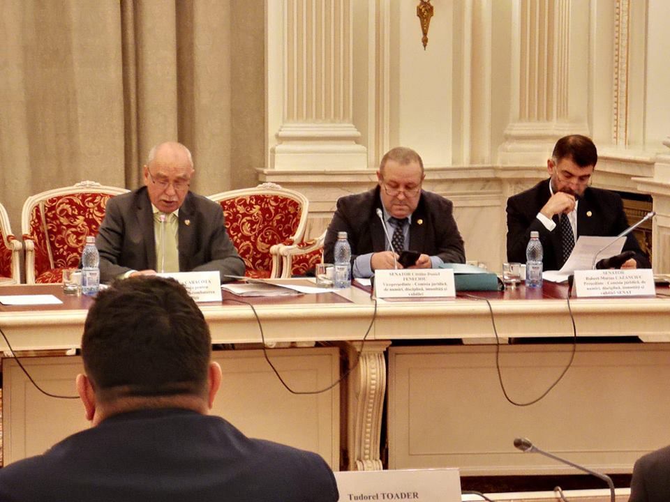 Senatorul Iancu Caracota, în Comisia pentru cercetarea abuzurilor, despre onorariile avocaților