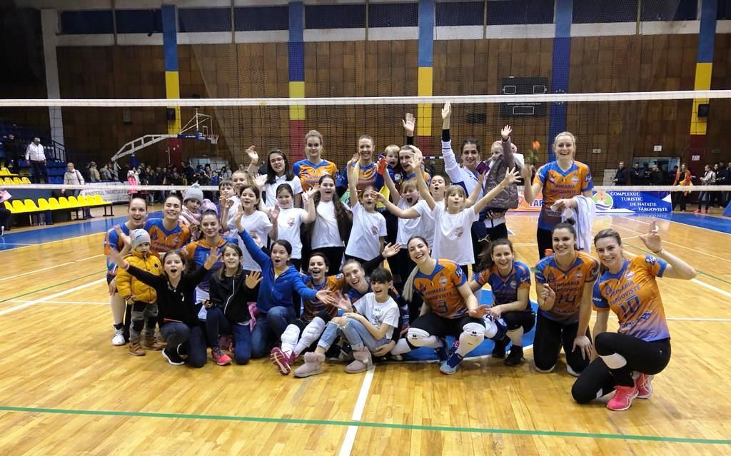 Sâmbătă, echipa de volei a Clubului Sportiv Municipal Târgoviște întâlnește Știința Bacău