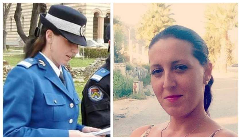 VIDEO Jandarmerița Alina Cocîrlă, condusă pe ultimul drum