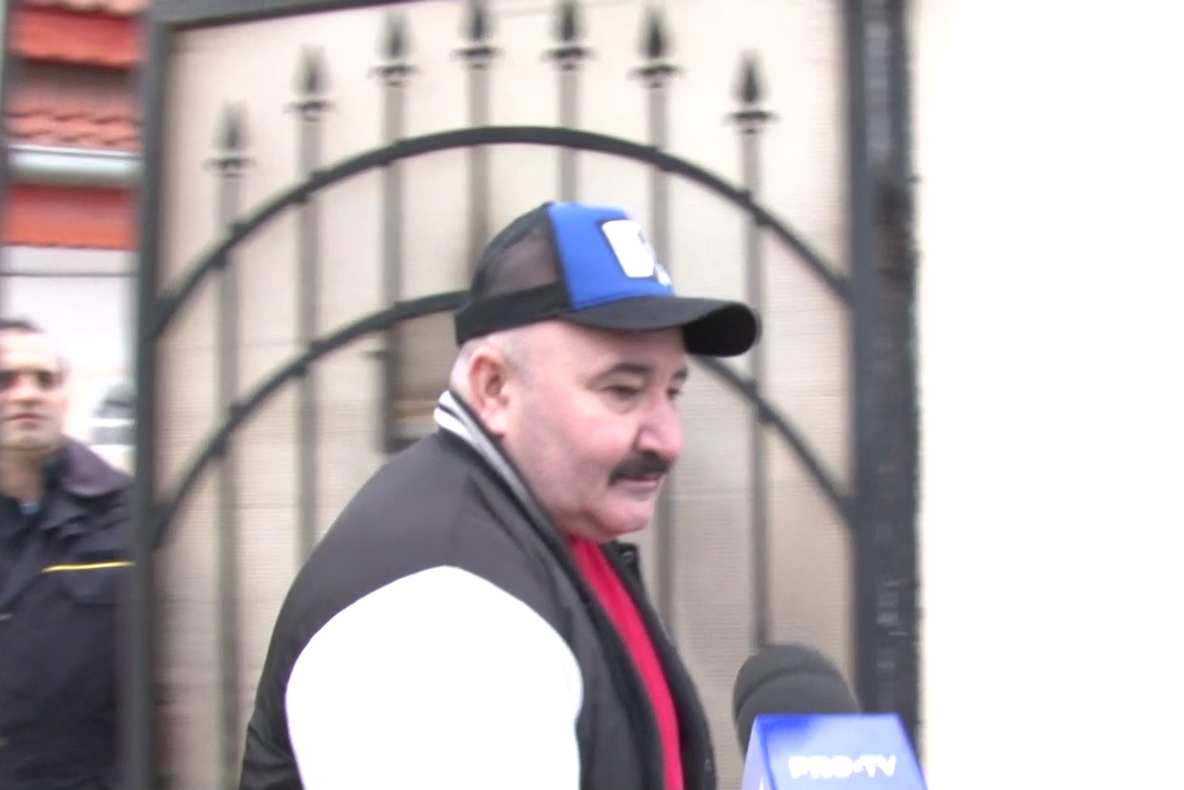 Nuţu Cămătaru a părăsit Penitenciarul Găești fără prea multe vorbe