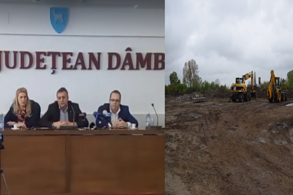 CJ Dâmbovița în "război" total cu constructorii de drumuri, realizate cu fonduri din PNDL