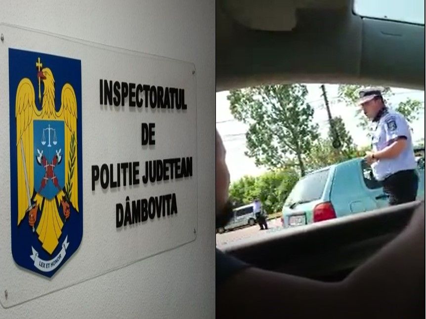 IPJ Dâmbovița reacționează, în cazul șoferului "restricționat" de la Târgoviște, din ziua de miting