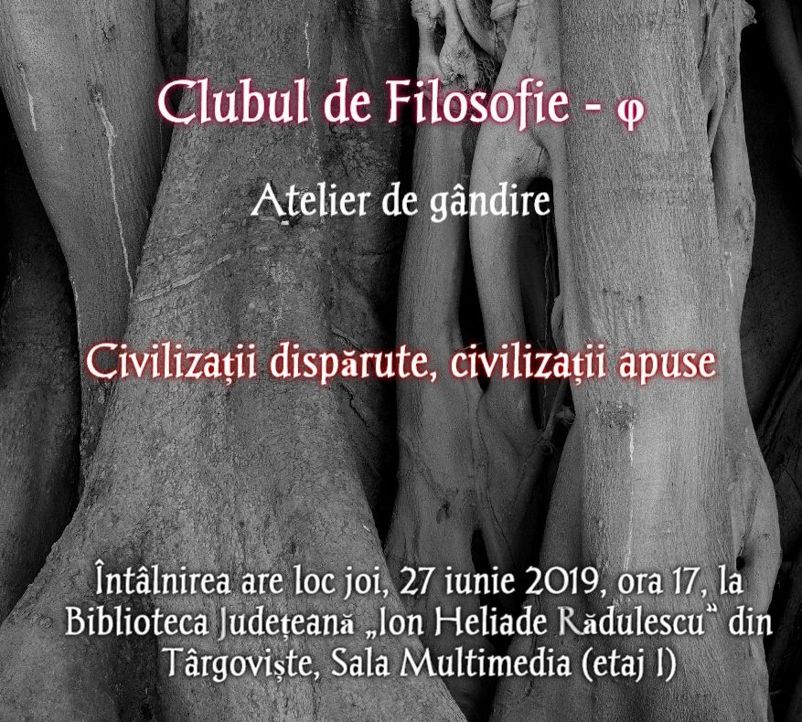 O nouă întâlnire a Clubului de filosofie, la Biblioteca Județeană