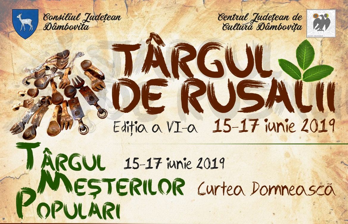 Târgul de Rusalii, ediția VI-a 15-17 iunie 2019