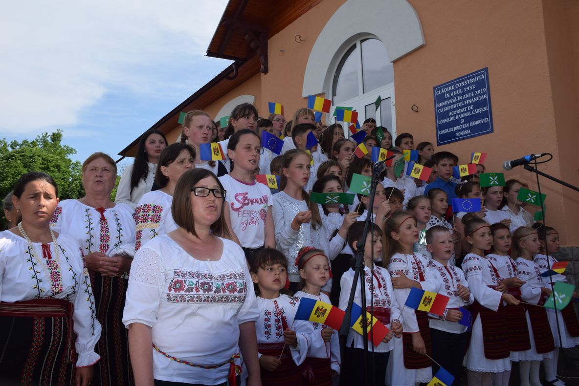 Reabilitare finalizată, în raionul Căușeni-Republica Moldova, a unei școli. CJ Dâmbovița a sprijinit financiar autoritățile locale