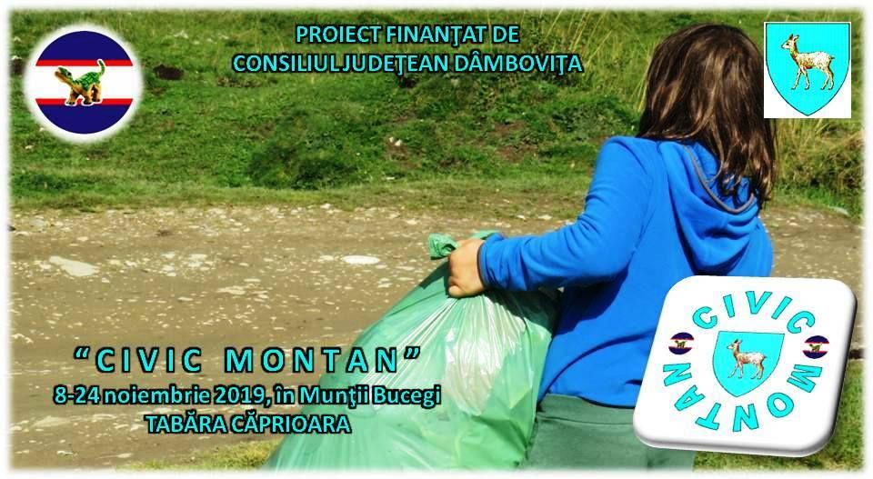 Civic montan, proiectul care vrea să educe elevii dâmbovițeni