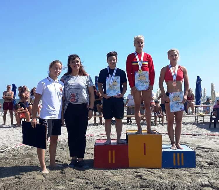 Foto| Medalie pentru CS Târgoviște, la naționalele de lupte pe plajă ce au avut loc la Mamaia