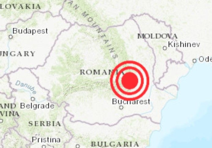 Cutremur în Vrancea,în dimineața zilei de 29 octombrie. A fost al treilea în ultimele 24 de ore