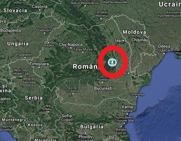 Cutremur, din nou, în Vrancea. Seismul a avut doar 2,8 grade