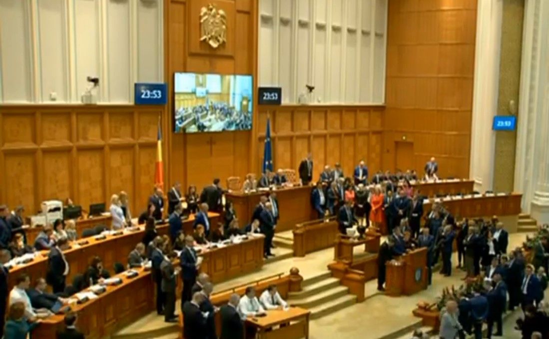 Moțiunea de cenzură, împotriva cabinetului Dăncilă, a trecut cu 238 de voturi "pentru"