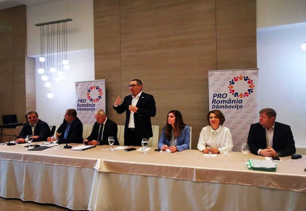 Victor Ponta(Pro România), Târgoviște 28 nov.2019: "Suntem în campanie electorală pentru prezidențialele din 2024"