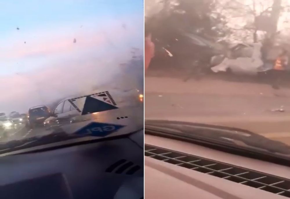 Update| Accident grav la Tărtășești în Dâmbovița.Patru mașini au fost implicate. Două persoane rănite