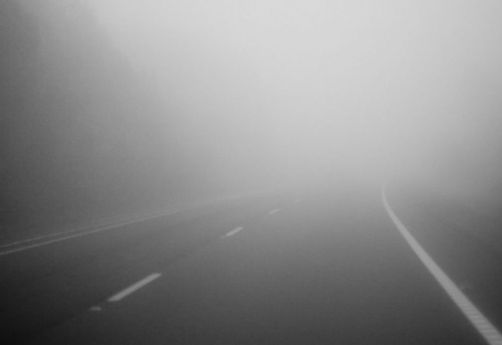 Atenție, șoferi! Este ceață densă pe autostrăzile A1, A2 și A3