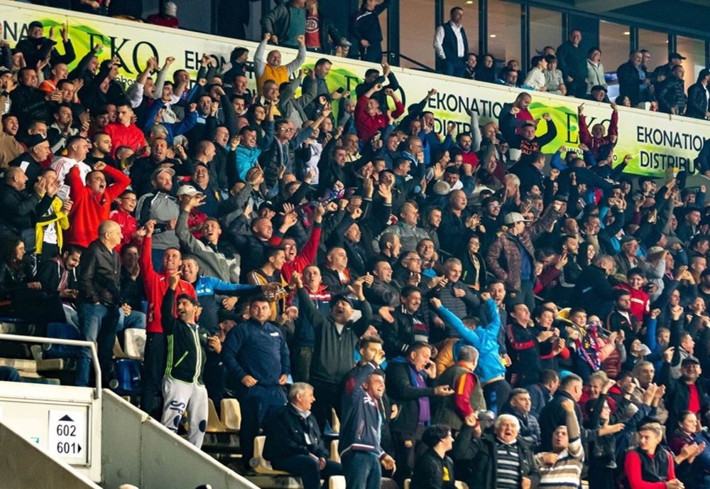 Surpriză în clasamentul suporterilor din Liga 1. Chindia Târgoviște se află chiar aproape de podium.