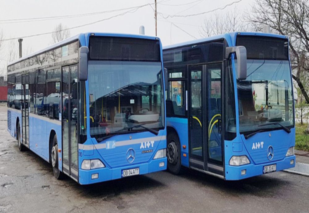 Victimă ''colaterală''. Pasagerul unui autobuz, din Târgoviște, a fost rănit, după ce șoferul a frânat brusc, ca să evite un accident