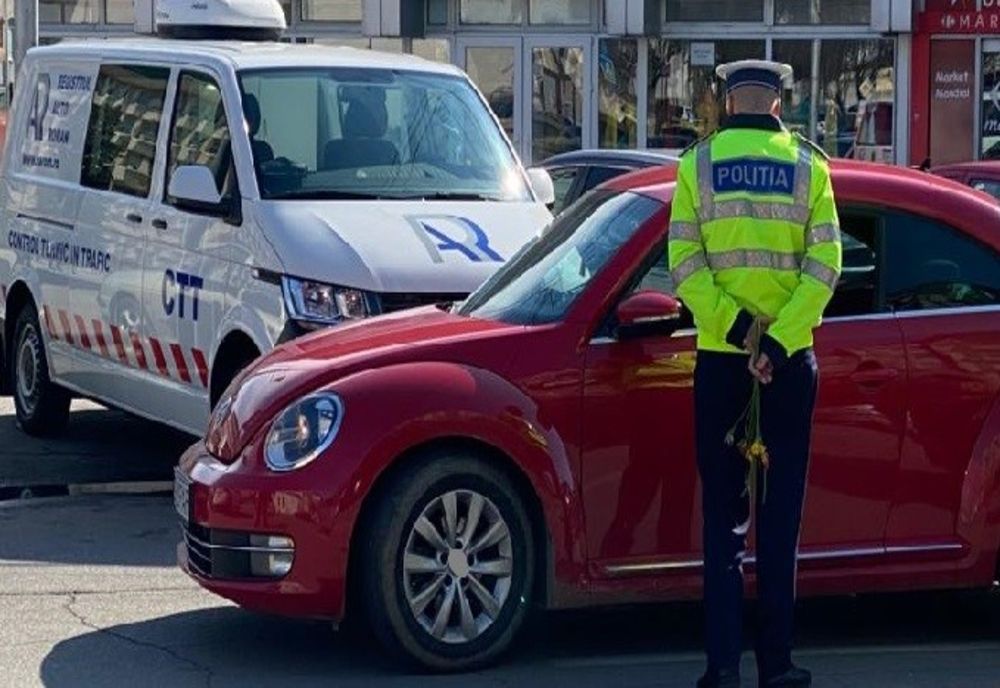 Foto| Șoferițele, ce au trecut prin Târgoviște, au fost "amendate" astăzi
