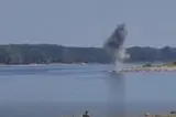 Misiune ratată la Izvoarele, pe Dunăre: stânca nu a cedat, militarii reiau detonările luni – VIDEO