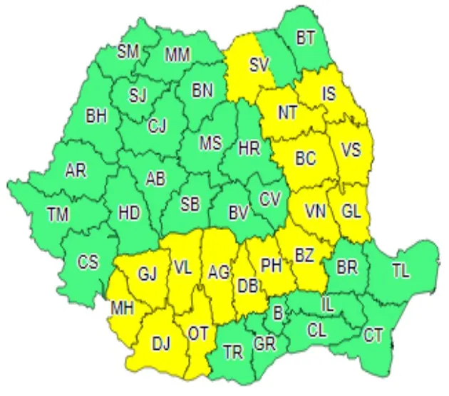 meteo 18-19 iunie
