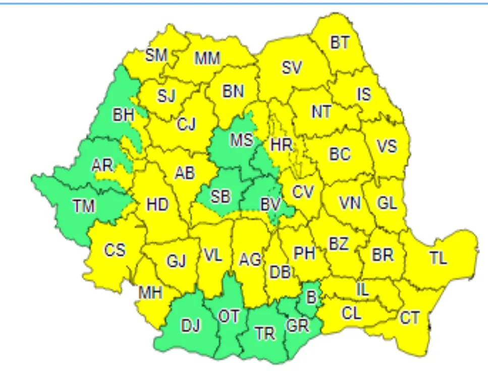 meteo 7 iunie