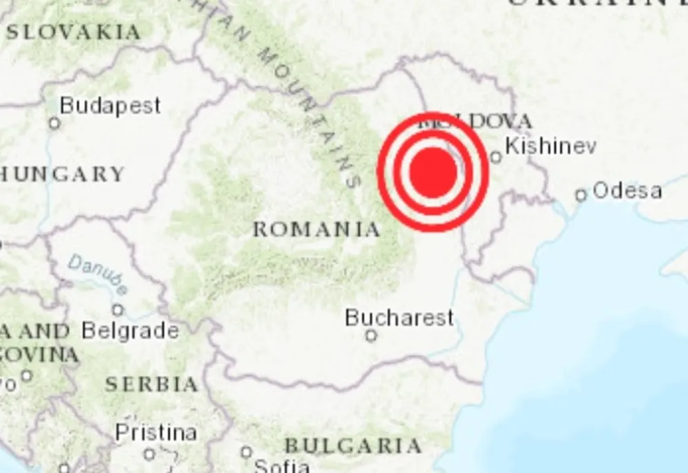 Cutremure în serie, în dimineața de Crăciun, în România