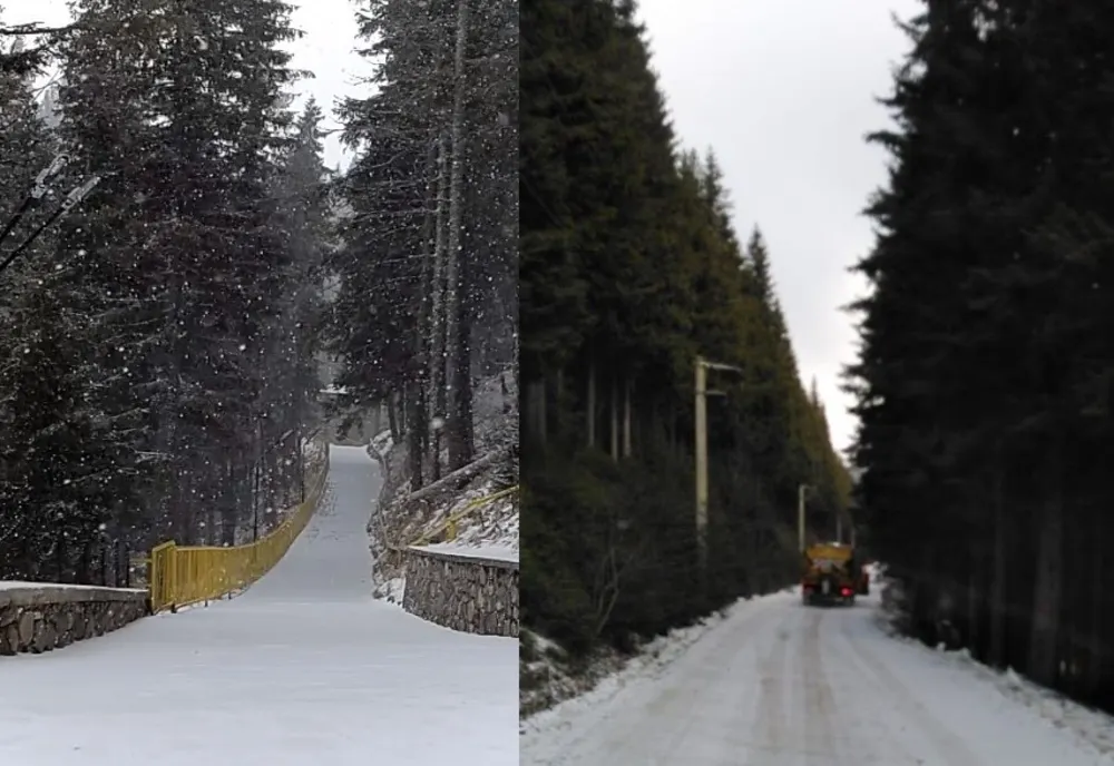 Cod galben de zăpadă și viscol în Carpații Meridionali (peste 1800 de m)